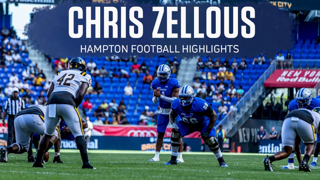 Chris Zellous Hampton Football Quarterback Highlights