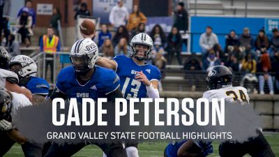 Cade Peterson GVSU Football Quarterback Highlights | 2023 GLIAC Football