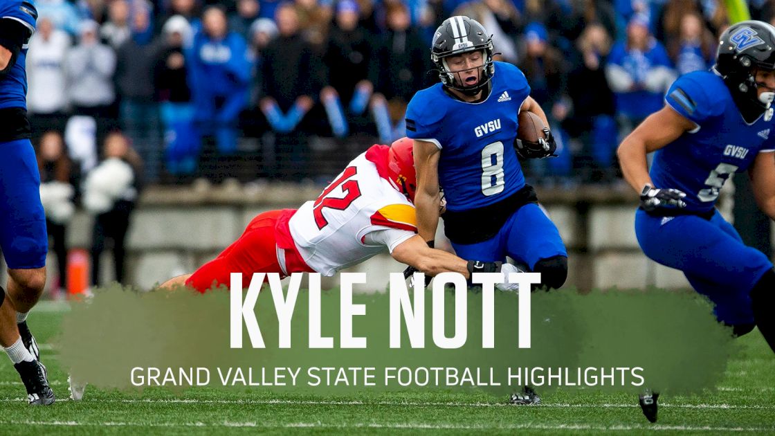 Kyle Nott GVSU Football Highlights | 2023 GLIAC Football