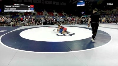 113 lbs Champ. Rd Of 128 - Kaden Lindquist, MN vs Tyler Cooper, MI
