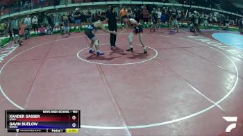 160 lbs Cons. Round 2 - Xander Gasser, Utah vs Gavin Buelow, Hawaii