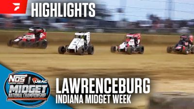 Highlights | 2024 USAC Indiana Midget Week at Lawrenceburg Speedway