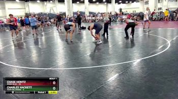 150 lbs Champ Round 1 (16 Team) - Chase Hontz, MAWA Blue vs Charles Hackett, Team Delaware