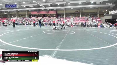 110 lbs Round 1 - Owen Morgan, Paola vs Elijah Steiner, Hoisington