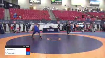 78 lbs Semifinal - Alan Barthold, Oregon vs Thomas Frederick, California