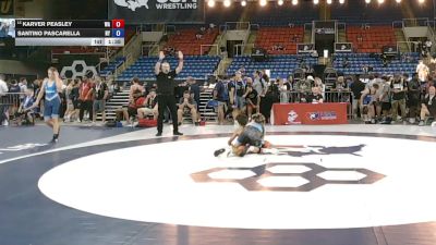 113 lbs Champ. Rd Of 64 - Karver Peasley, Washington vs Santino Pascarella, New York