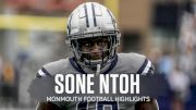 Sone Ntoh Highlights Monmouth Football | 2023 CAA Football