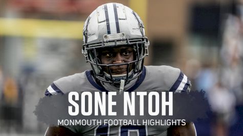 Sone Ntoh Highlights Monmouth Football | 2023 CAA Football