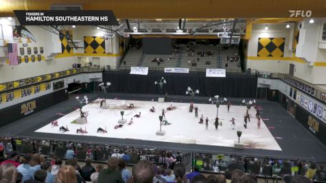 Hamilton Southeastern HS "Fishers IN" at 2026 WGI Guard Avon Regional+