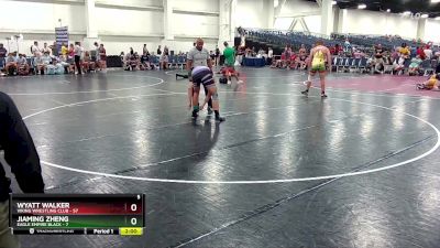 215 lbs Round 1 (10 Team) - Wyatt Walker, Viking Wrestling Club vs Jiaming Zheng, Eagle Empire Black