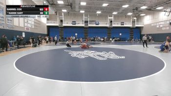 184 lbs Champ. Round 1 - Gabriel Cox, Western Colorado vs Kaden Hart, Nebraska-Kearney