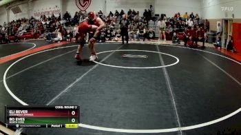 175 lbs Cons. Round 2 - Eli Bever, Steamboat Springs vs Bo Eves, North Fork