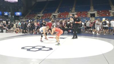 157 lbs Champ. Rd Of 128 - Jacob Thompson, Michigan vs Grey Hamilton, Wyoming