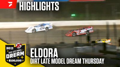 Highlights | 2024 Dirt Late Model Dream Thursday Prelim at Eldora Speedway
