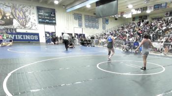 120 lbs Champ. Round 3 - Angela Moreno, Whittier vs Megan Merrifield, Temescal Canyon