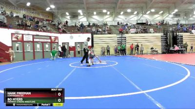 63-66 lbs Round 1 - Bo Myers, Midwest Xtreme Wrestling vs Hank Freeman, Contenders WA