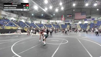 132 lbs Round Of 16 - Francisco Chavez, No Team vs James Danielson, Altitude Wrestling Club