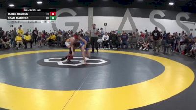 159 lbs Round 3 (6 Team) - James Hedrick, Junior Terps Xtreme vs Seam Marcero, Dundee Wrestling