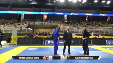 Austin Lawrence Weick vs Anthony Christian Cortes 2025 Pan Jiu Jitsu IBJJF Championship
