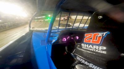 On-Board: Ride With Ricky Thornton Jr To A Thursday Dirt Late Model Dream Prelim Win
