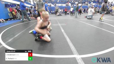 73 lbs Consi Of 8 #1 - Isaac Anderson, Blanchard Youth Wrestling vs Easton Pollard, Piedmont