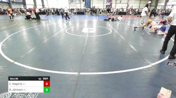 120 lbs Consi Of 8 #2 - Colton Hagerty, NJ vs Brock Johnson, KS