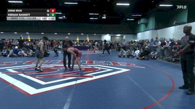 113 lbs Semifinal - Jorje Rios, CA vs Keegan Bassett, PA
