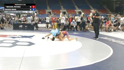 94 lbs Champ. Rd Of 16 - Michael Nicosia, Pennsylvania vs Mason Irwin, New Jersey