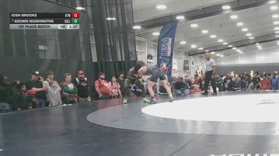 144 lbs 1st Place Match - Adonis Washington, Callan vs Josh Brooks, Best Trained Wrestling