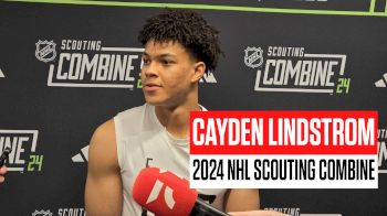 Cayden Lindstrom Discusses Injury Concerns, Recovery And Why He Should Go High In The NHL Draft