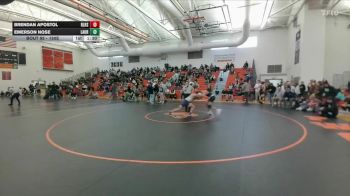 150E Round 2 - Brendan Apostol, Red Lodge vs Emerson Nose, Laurel