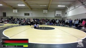 83 lbs Champ. Round 1 - Waylon Shroyer, Outlaws Wrestling Club vs Ethan Gonzales, Exeter