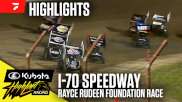 Highlights | 2024 Kubota High Limit Racing Saturday at I-70 Speedway