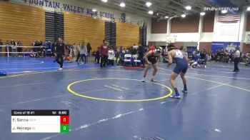 152 lbs Consolation - Eddie Garcia, Selma vs James Reinaga, San Dimas