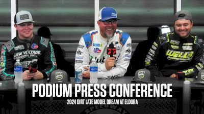 Podium Finishers Press Conference: 2024 Dirt Late Model Dream At Eldora Speedway