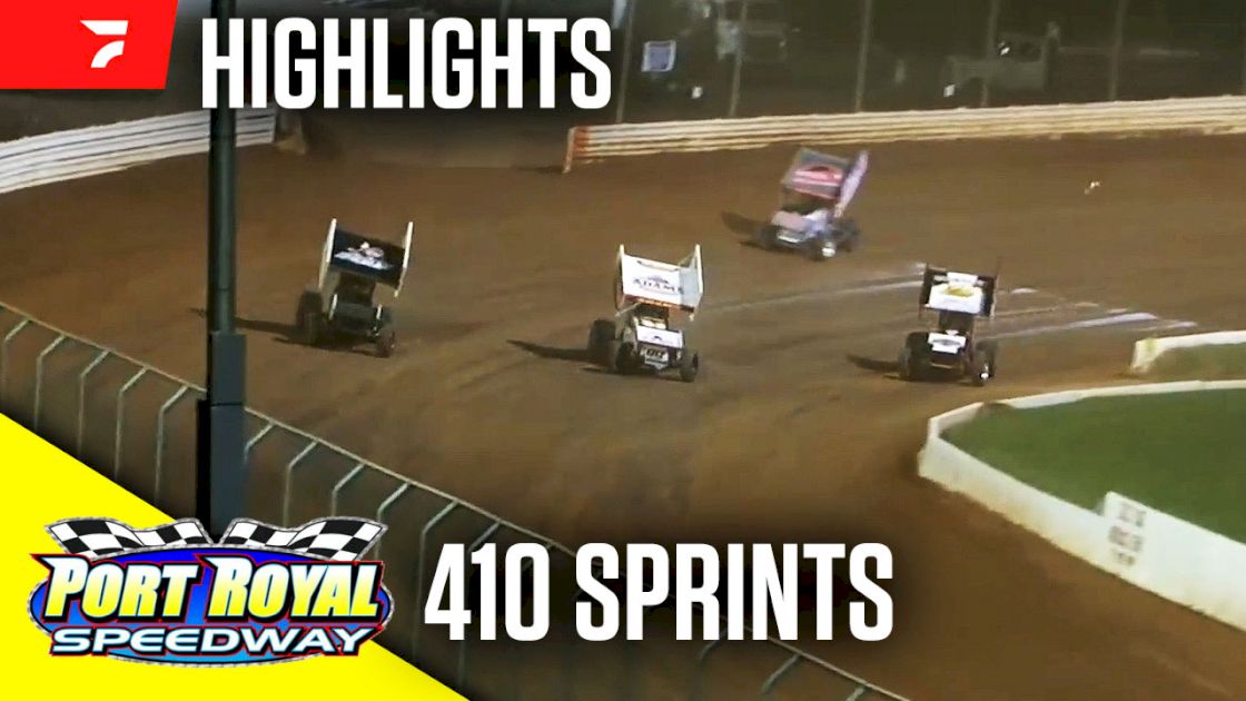 Highlights: 410 Sprint Cars at Port Royal Speedway