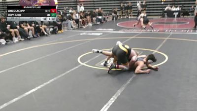 215 lbs Semis & 1st Wrestleback (8 Team) - Indy Judd, Zumbrota-Mazeppa, MN vs Lincoln Jipp, Bettendorf, IA