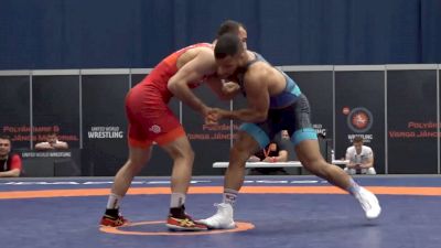 77 kg Qualification - Jesse Porter, USA vs Burhan Akbudak, TUR