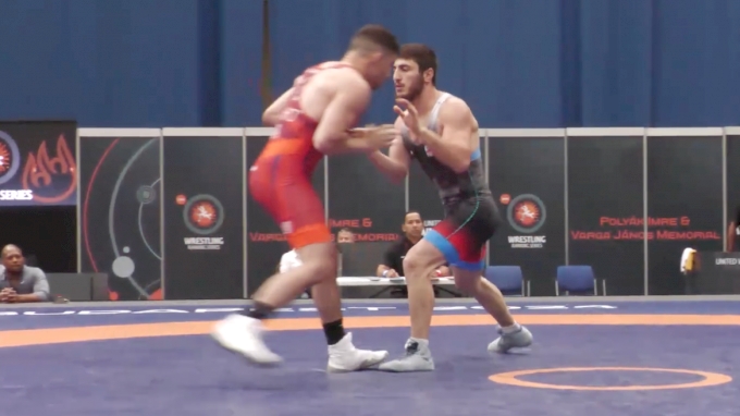 72 kg Quarterfinal Alejandro Sancho, USA vs Shmagi Bolkvadze, GEO