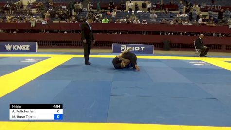 Aishwarya Policherla vs Makayla Rose Tarr 2024 Pan IBJJF Jiu-Jitsu No-Gi Championship