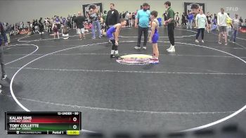 80 lbs 3rd Place Match - Kalan Sims, Cane Bay Cobras vs Toby Collette, Cane Bay Cobras