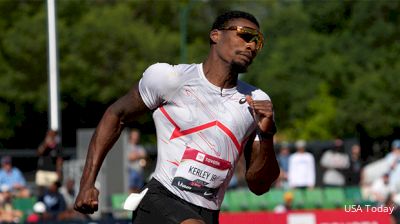Fred Kerley Wears Puma Spikes In NYC, Does Not Start 100m, Parts With ASICs