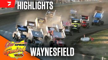 Highlights | 2024 Ohio Sprint Speedweek at Waynesfield Raceway Park
