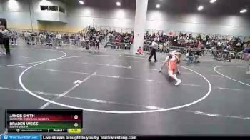 145 lbs Champ. Round 2 - Jakob Smith, Boneyard Wrestling Academy vs Braden Weiss, South Dakota