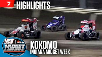 Highlights | 2024 USAC Indiana Midget Week at Kokomo Speedway