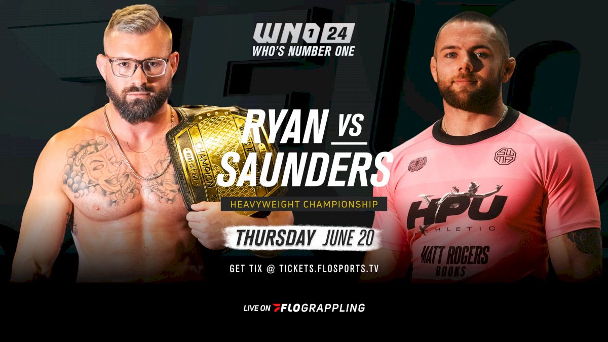 Gordon Ryan retorna ao grappling e enfrenta Josh Saunders no WNO 24