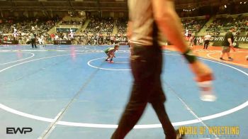 72 lbs Consi Of 16 #2 - Olivia Avallon, Salem Elite Mat Club vs Carolina Guillent, Poway Elite