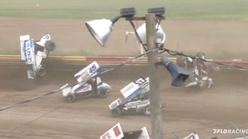 Danny Dietrich, Zeth Sabo Involved In Double Rollover At Ohio Speedweek