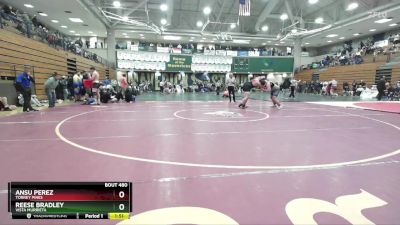 285 lbs Champ. Round 3 - Reese Bradley, Vista Murrieta vs Ansu Perez, Torrey Pines