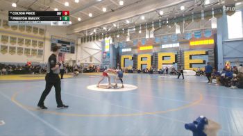126 lbs Cons. Round 2 - Colton Price, Smyrna H S vs Preston Smilyk, Dover